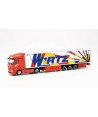 HERPA 315593 - Mercedes Actros '18 con semirimorchio "WIRTZ POPART" - 1:87