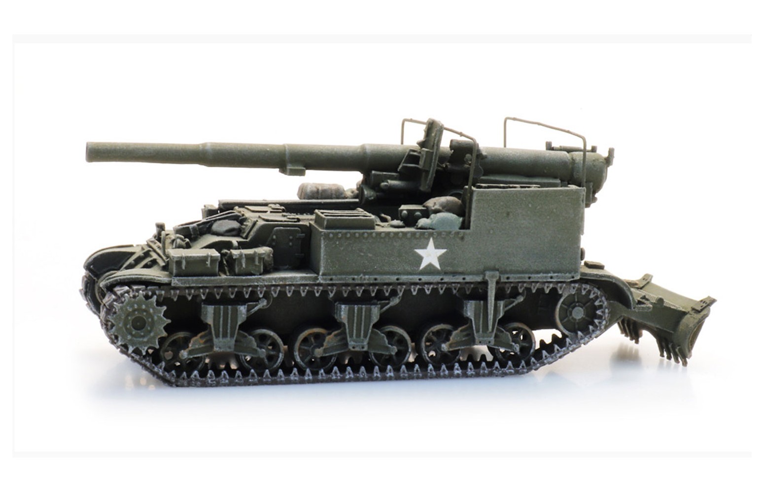 ARTITEC 387.78 - M12 155mm gun motor carriage, Resina H0-1:87