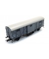 ARTITEC H0 20.311.02 Carro Chiuso NL Hongaar CHKP, Grigio Ep. III