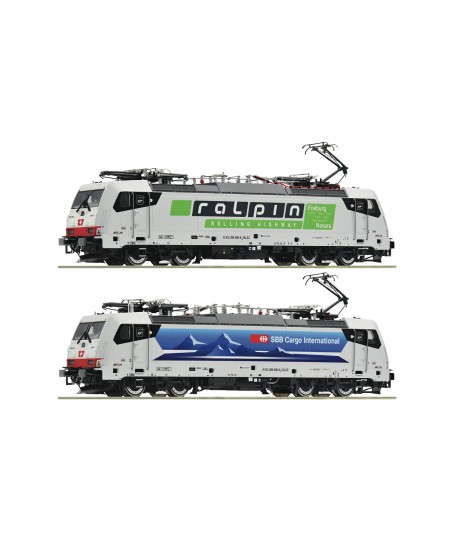ROCO H0 70652 Locomotiva Elettrica 186 908-6, SBB/RAlpin Ep. VI *DCC SOUND*