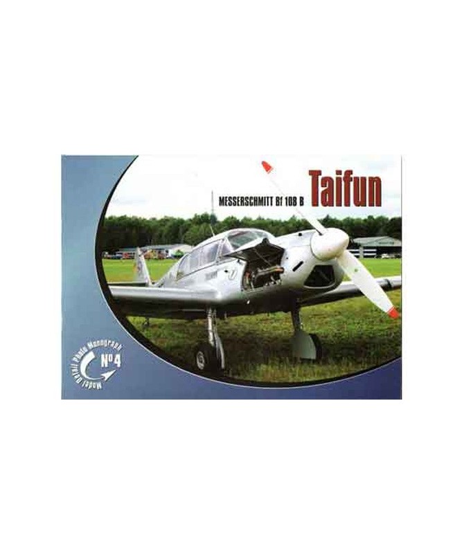 Monografia MESSERSCHMITT Bf 108 B TAIFUN in Polacco