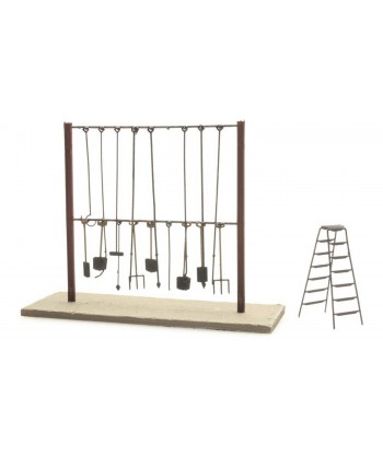 ARTITEC H0 387.224 – Rastrelliera porta utensili – in resina
