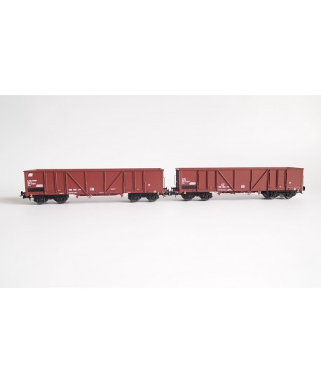 ATM TRENI H0 12.010 - Set 2 carri Eaos con marcature diverse - FS Ep IV-V