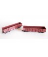 ATM TRENI H0 12.010 - Set 2 carri Eaos con marcature diverse - FS Ep IV-V