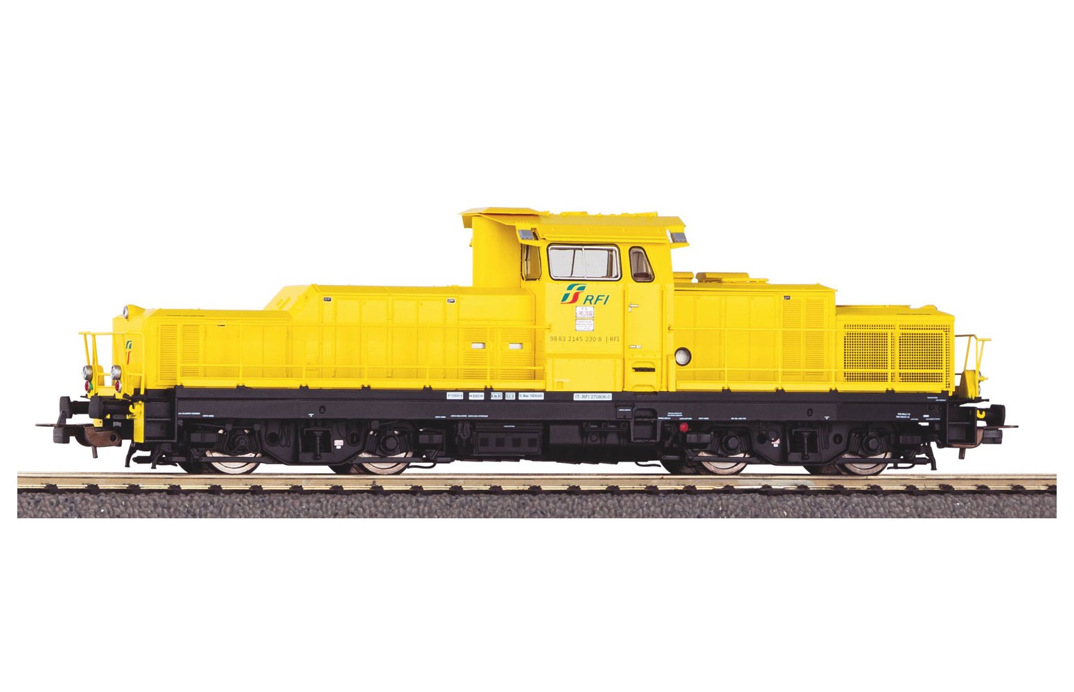 PIKO H0 52858 Locomotiva Diesel D.145.2030 FS Ep. VI