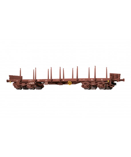BRAWA H0 47121 - Carro Pianale A Stanti Tipo Rgmms - FS Ep. V