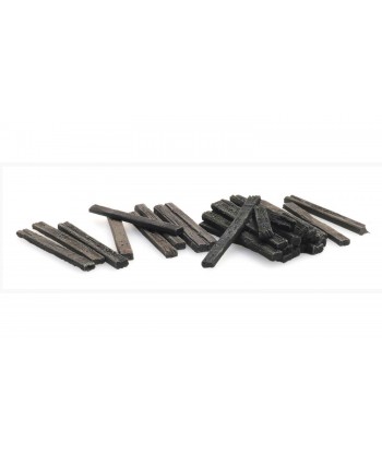 ARTITEC H0 387.452 - Vecchie traversine in legno (resina)