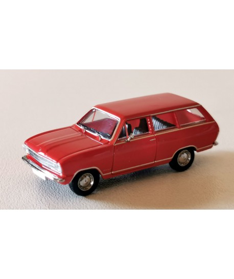 BREKINA 20432 - Opel Kadett B Caravan, Rosso - 1:87