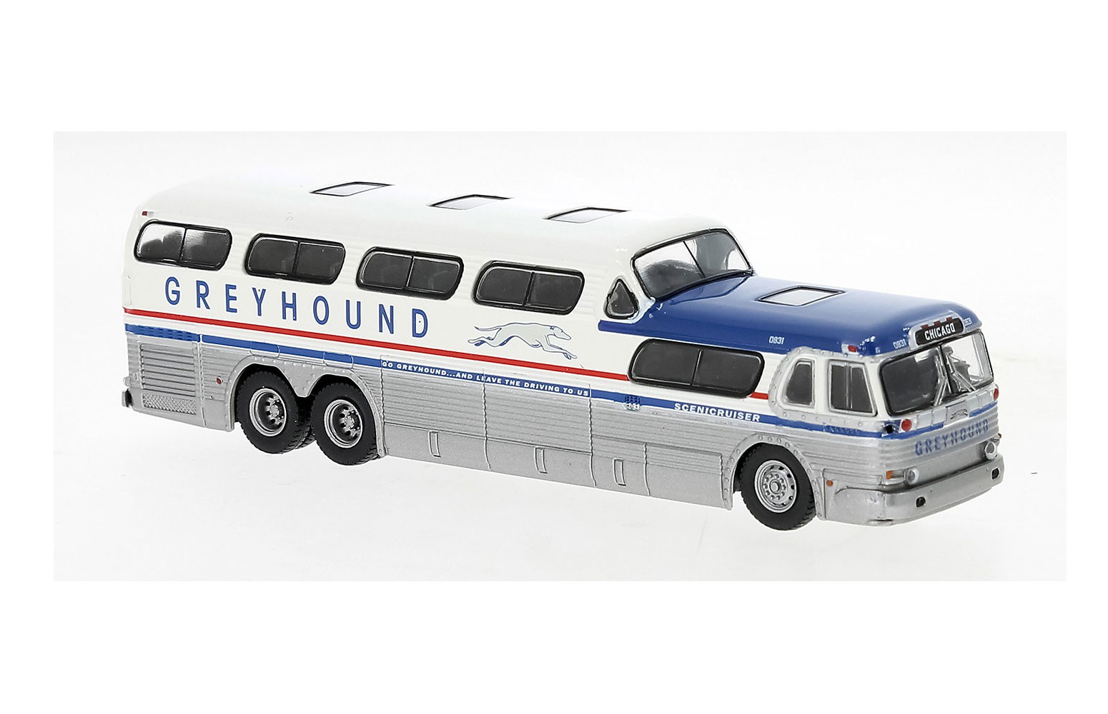 BREKINA 61302 - Bus Scenicruiser, Greyhound, 1956 - 1:87