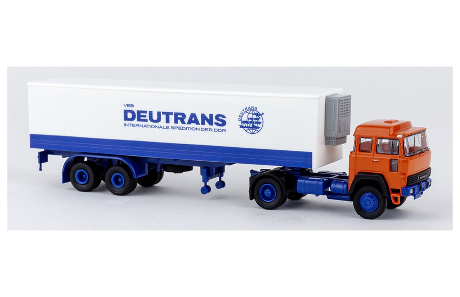 BREKINA 83256 - Magirus 310 D 16 Con Semirimorchio frigorifero "Deutrans"
