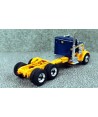 BREKINA 85756 - Peterbilt 281, (Blu scuro/giallo scuro) - 1:87