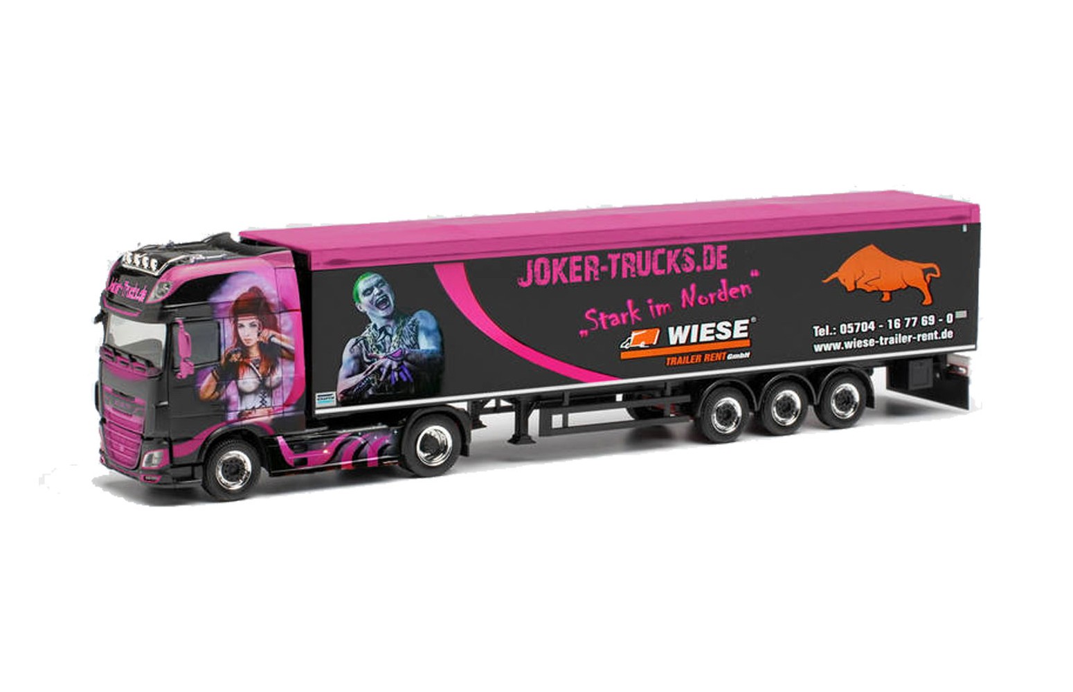 HERPA 313674 - DAF XF SSC "Joker Trucks / Trucker-Babe Tamara"
