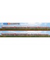 ACME H0 55284 Set di 4 carrozze in livrea FRECCIABIANCA, FS Ep. VI ACME H0 55284 Set di 4 carrozze in livrea FRECCIABIANCA, FS Ep. VI