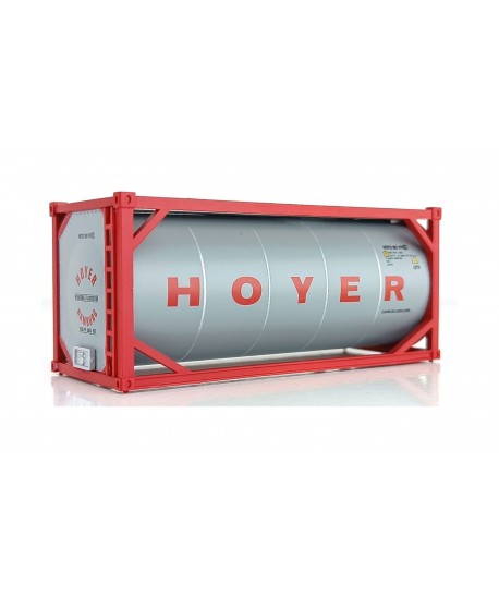 PIRATA PI12345 - Container Da 20" Tank "Hoyer", grigio - 1:87