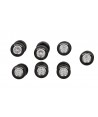HERPA 054317 - Accessori Set Ruote Cromate "BRIDGESTONE" - 1:87
