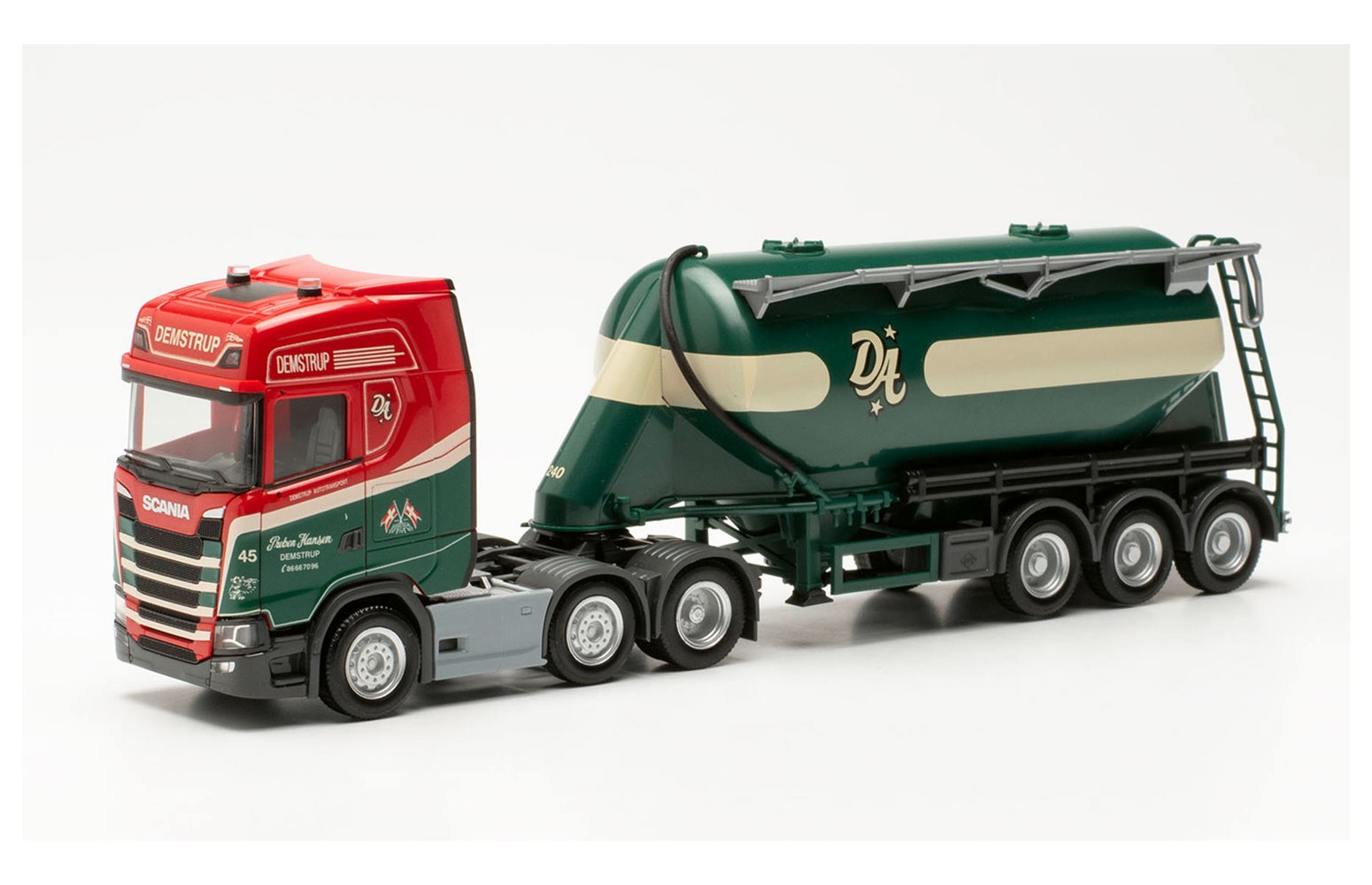 HERPA 316293 - Scania CS 20 HD con silo "Preben Hansen" - 1:87