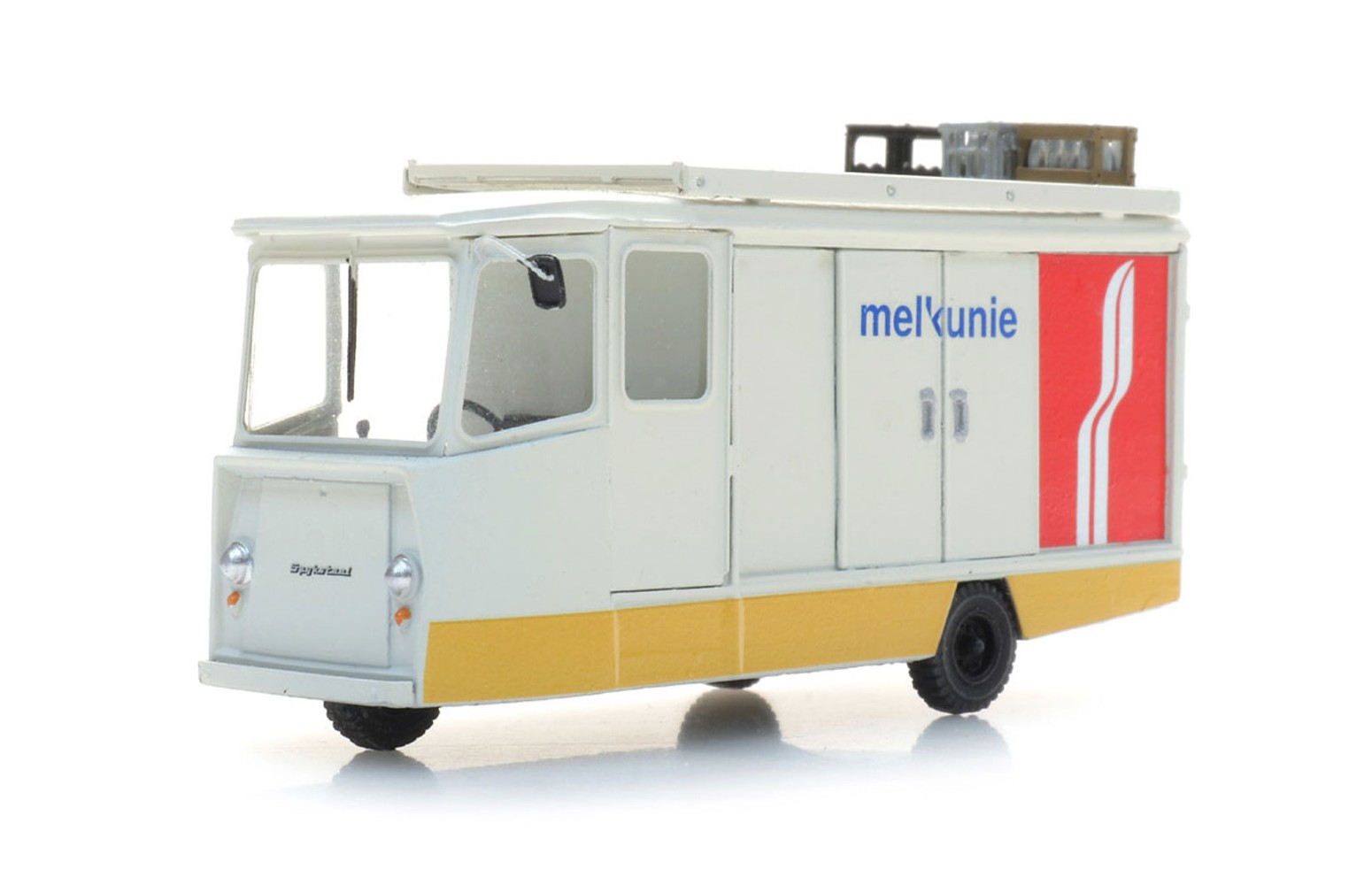 ARTITEC 387.332 - Veicolo 3 ruote trasporto latte, Resina H0-1:87
