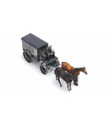 ARTITEC 387.386 - WWI Carro ambulanza con cavalli, Resina H0-1:87