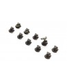ARTITEC 387.492 - Set di dissuasori a T (10 PZ.), Resina H0-1:87