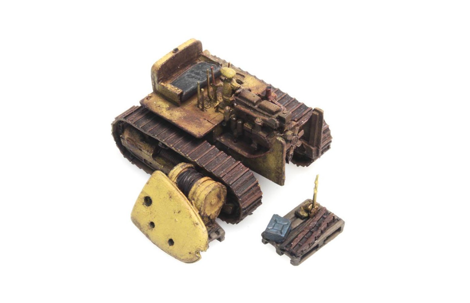ARTITEC 487.601.01 - Bulldozer D7 Rusty (RIP-Series), Resina H0-1:87