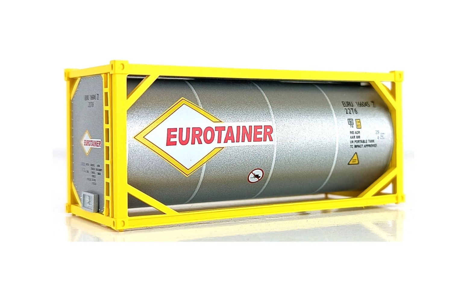 PIRATA PI12346 - Container Da 20" Tank "Eurotainer", Grigio - 1:87
