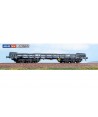 ACME H0 40440 - Carro a 6 assi tipo Sa trasporto acciaio "ITALSIDER", FS Ep. IV