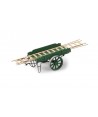 ARTITEC H0 387.24-GN - Carretto A Spinta Con Scala, Resina 1:87