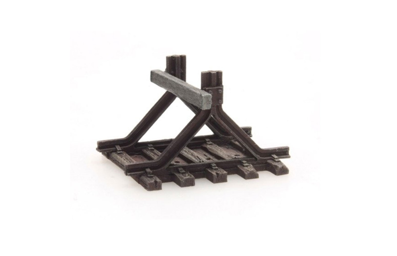 ARTITEC H0 387.226 – Terminale Fermacarro Tipo B, senza respingenti, Resina 1:87