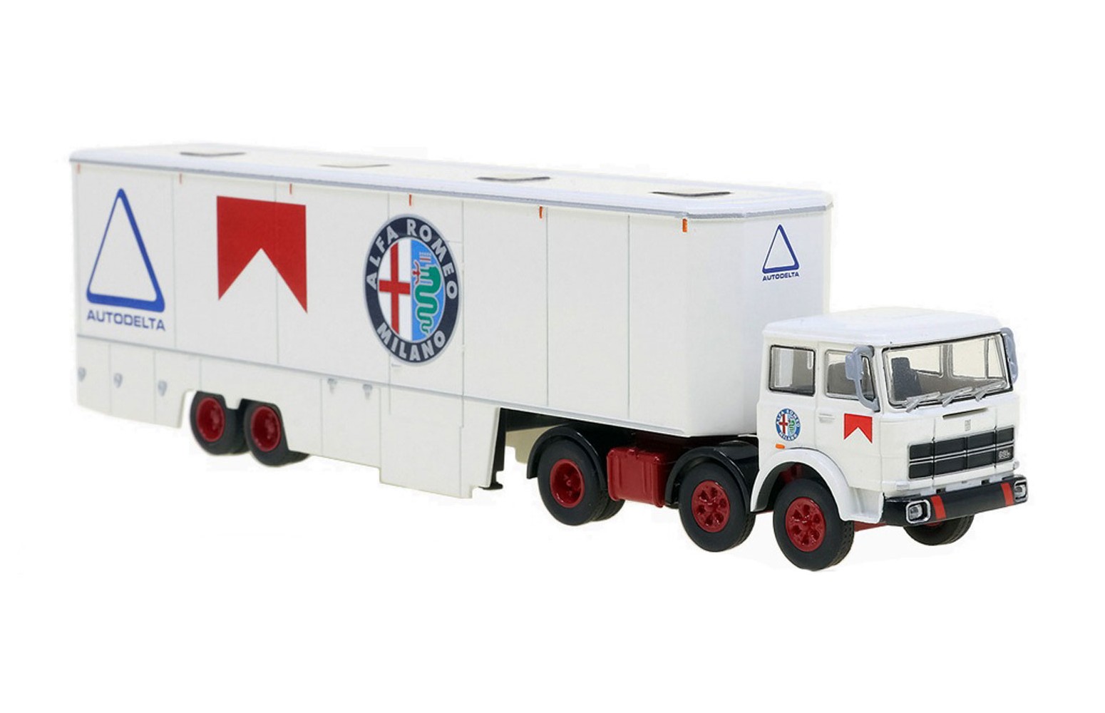 BREKINA 58576 - Fiat 691 T Squadra Corse Autodelta Alfa Romeo - 1:87