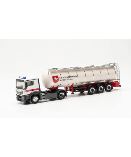 HERPA 316750 - MAN TGS L Euro 6C cisterna "Katastrophenschutz Niedersachsen", 1:87